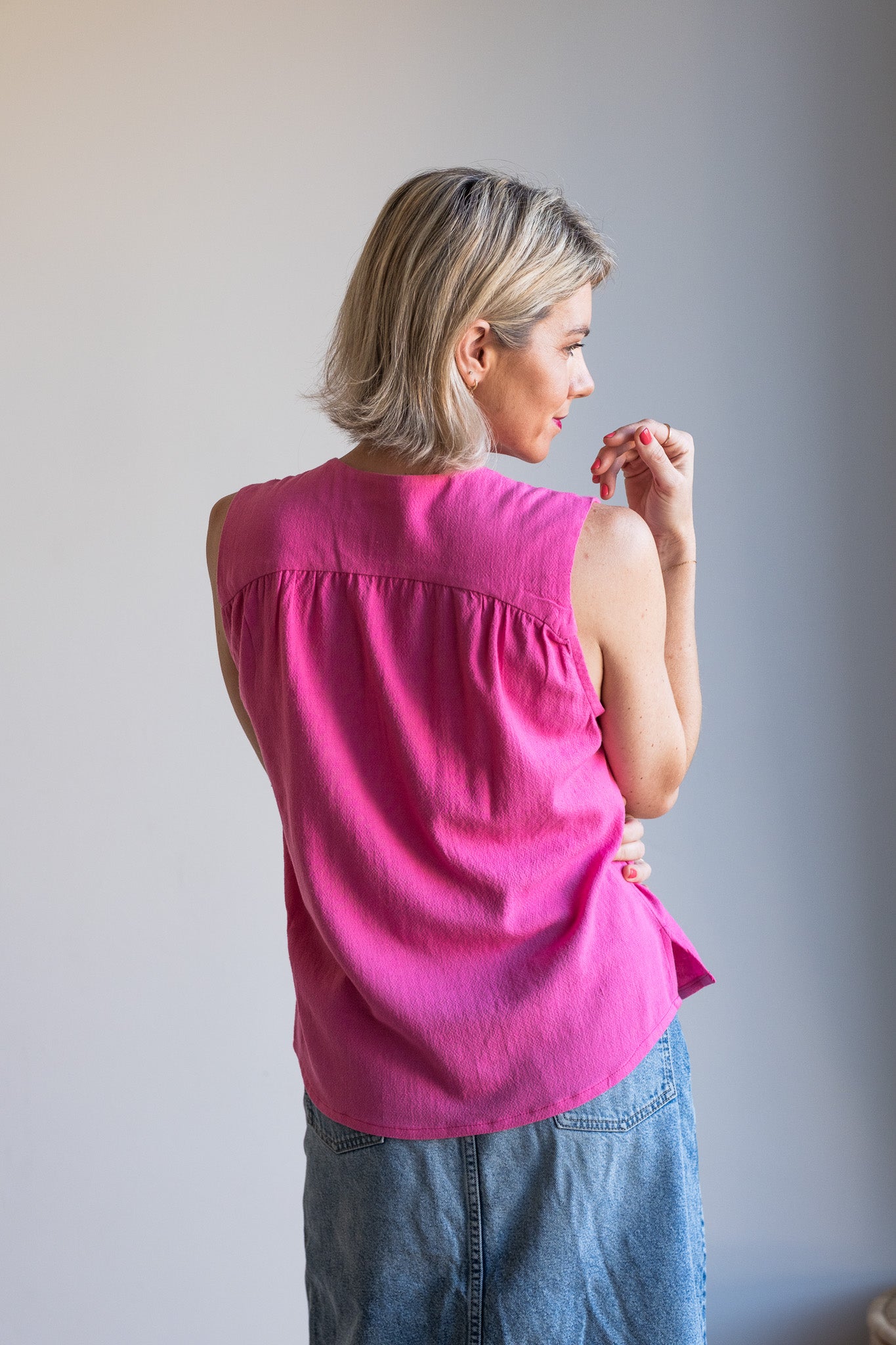 Joy Waistcoat - Pink