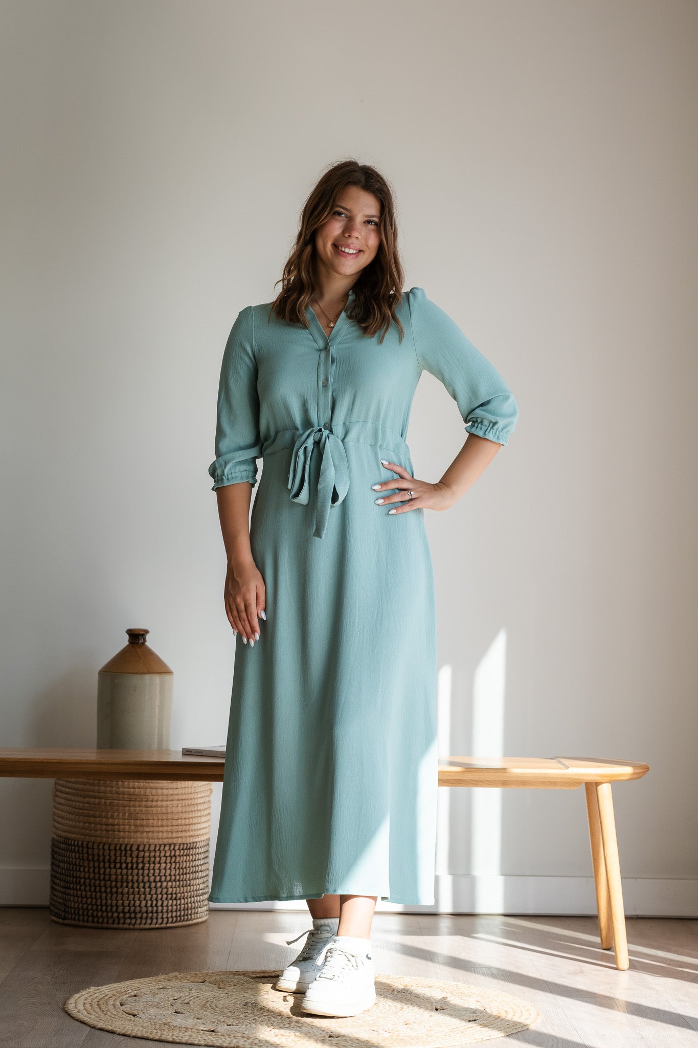 The Essence Dress - Cool Mint