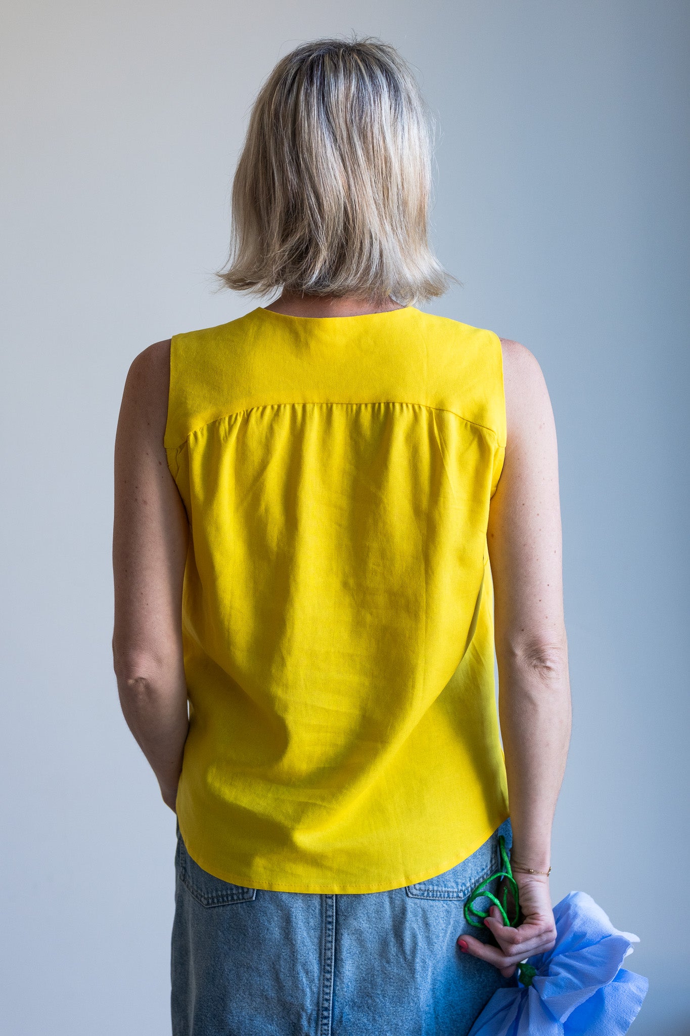 Joy Waistcoat - Sunshine Yellow