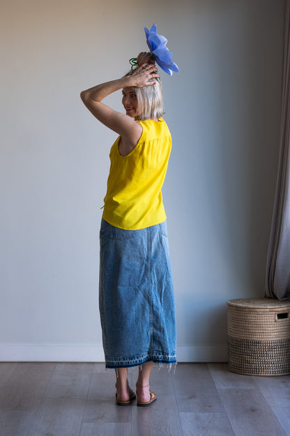 Joy Waistcoat - Sunshine Yellow