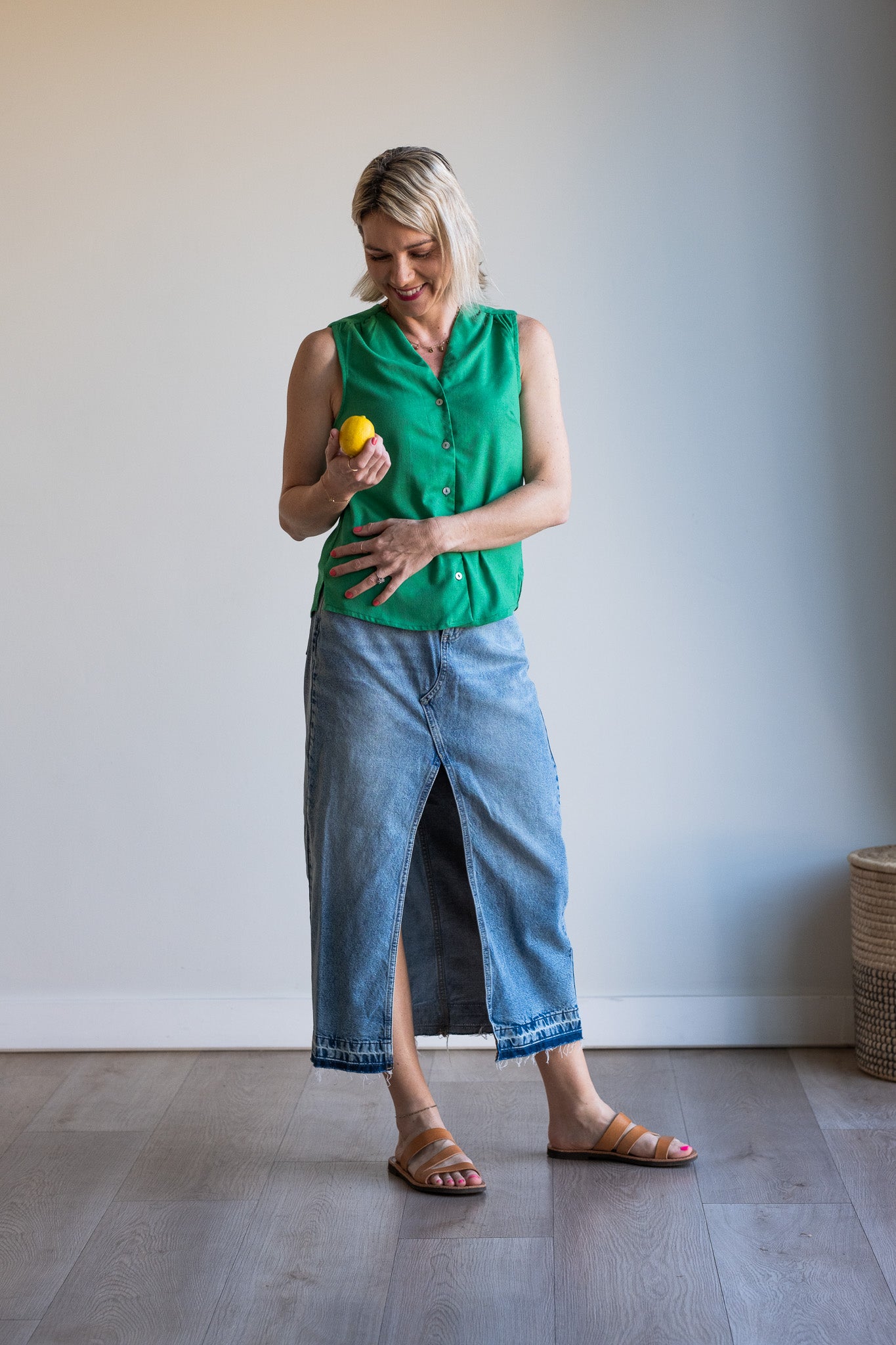 Joy Waistcoat - Green