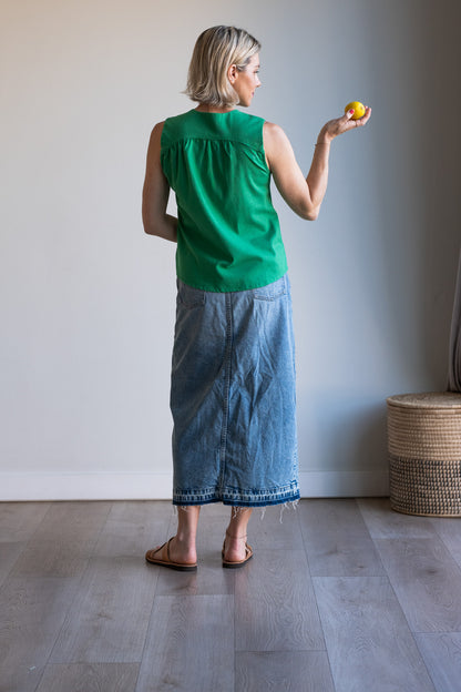 Joy Waistcoat - Green