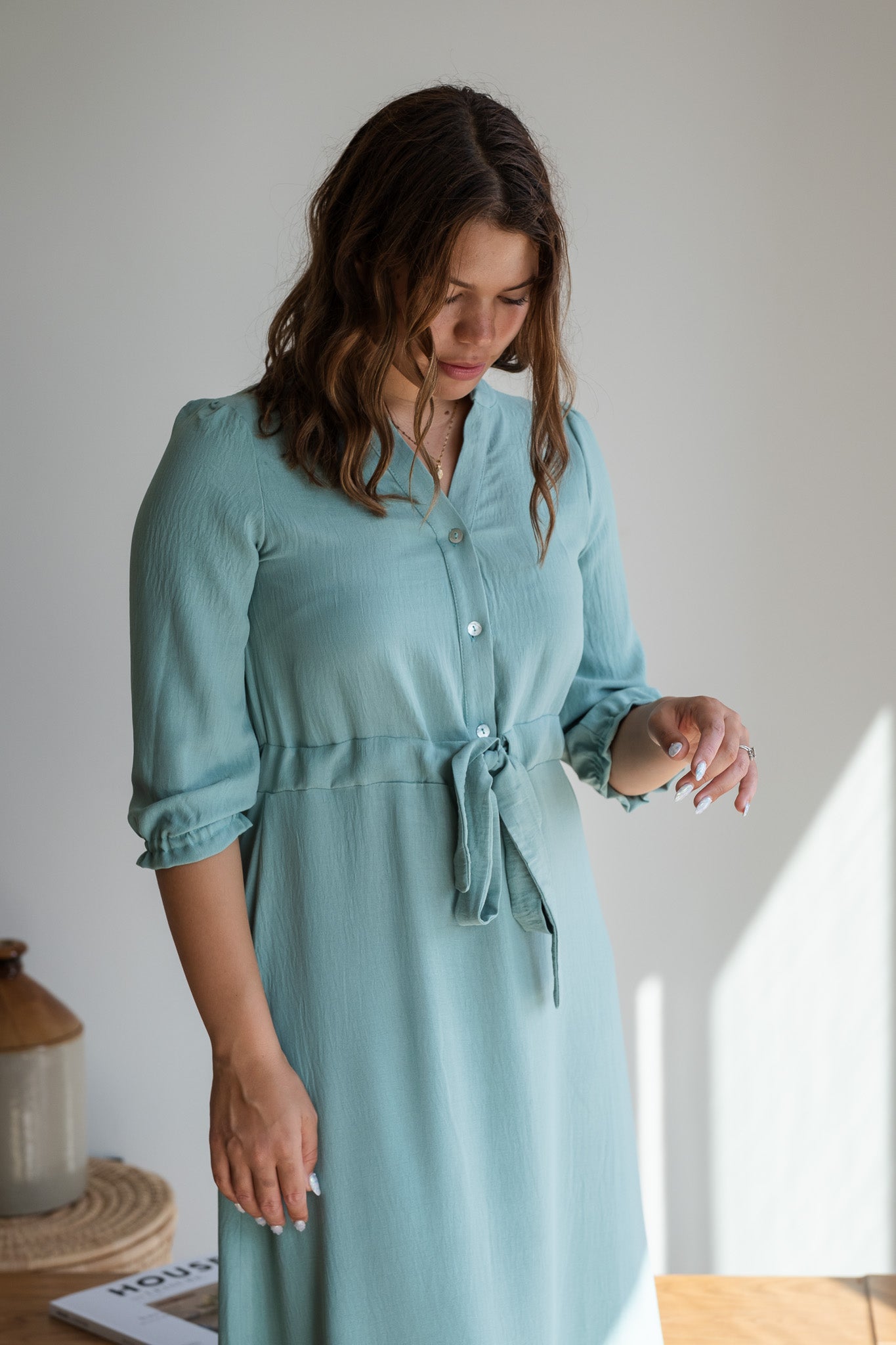 The Essence Dress - Cool Mint