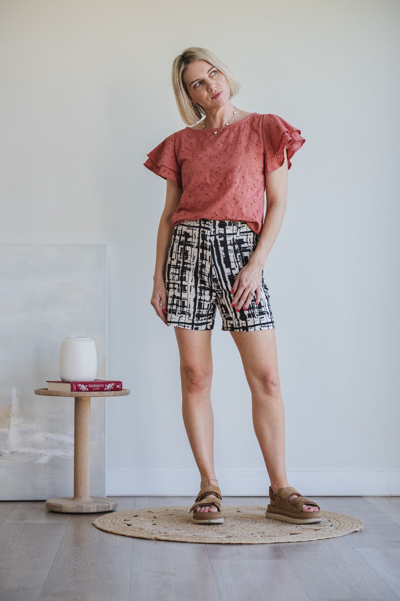 Sweet Blouse - Salmon Pink