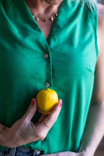 Joy Waistcoat - Green