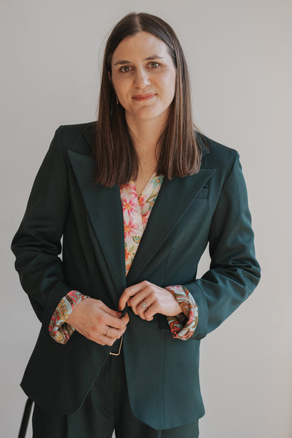 Salomé Suit Blazer - Green