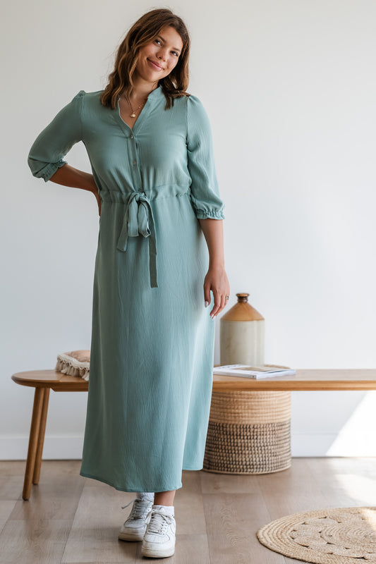 The Essence Dress - Cool Mint