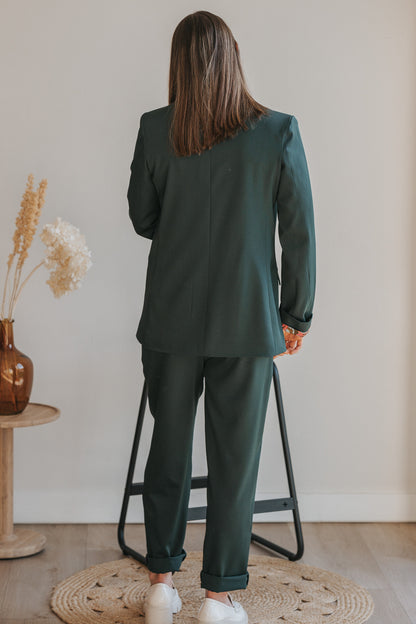 Salomé Suit Blazer - Green