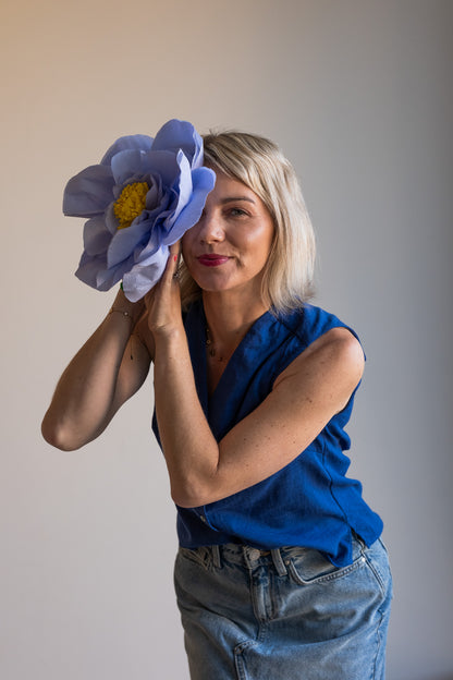 Joy Waistcoat - Blue