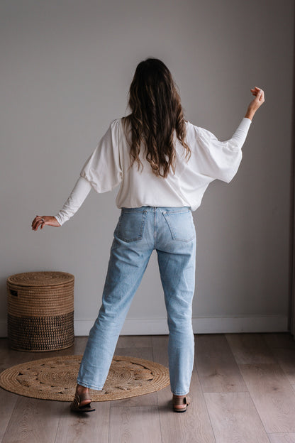 Lieke Knit Top - Milk