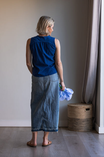 Joy Waistcoat - Blue