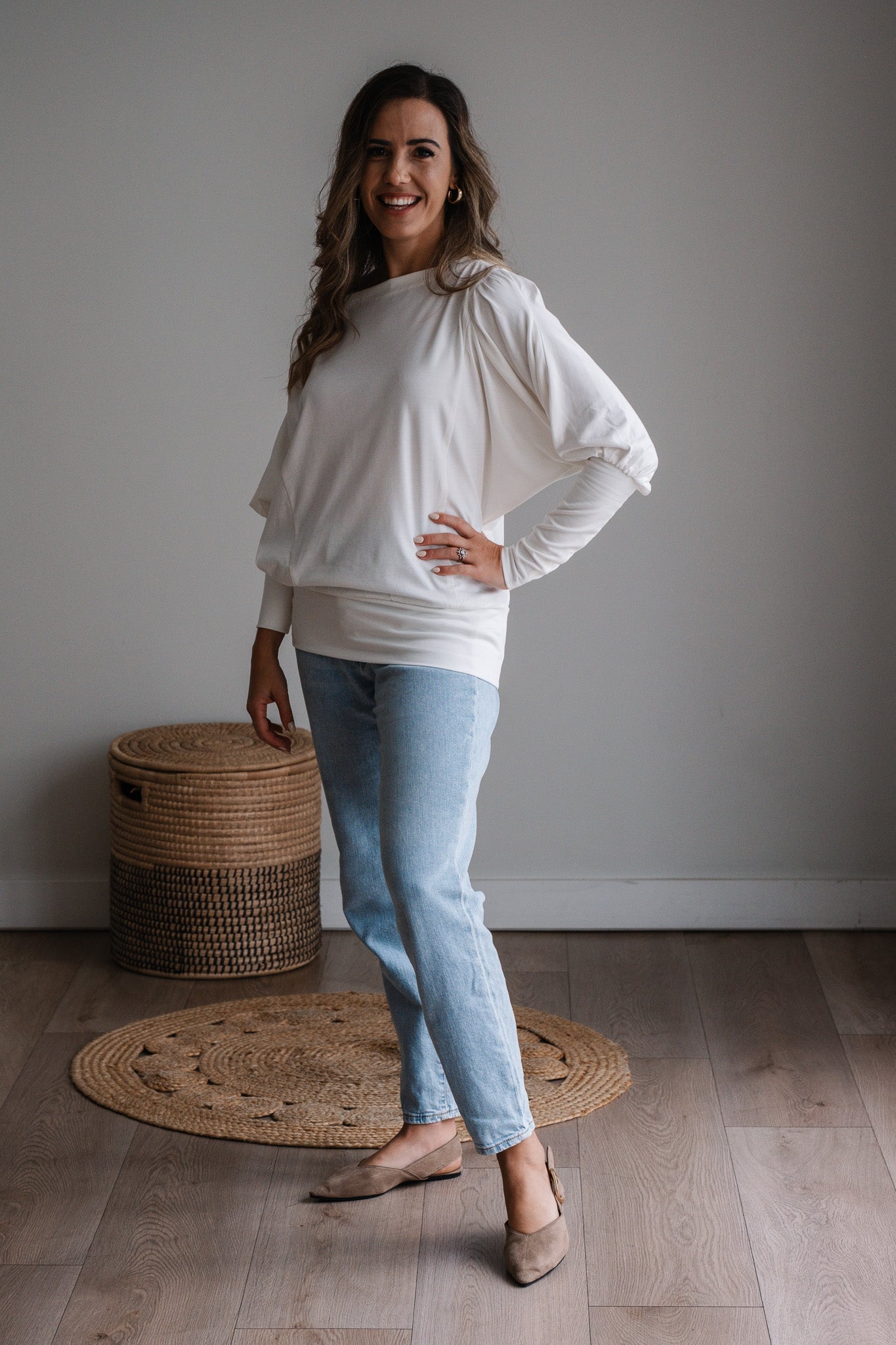 Lieke Knit Top - Milk