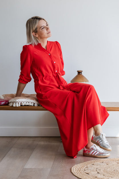 The Essence Dress - Red