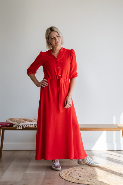 The Essence Dress - Red
