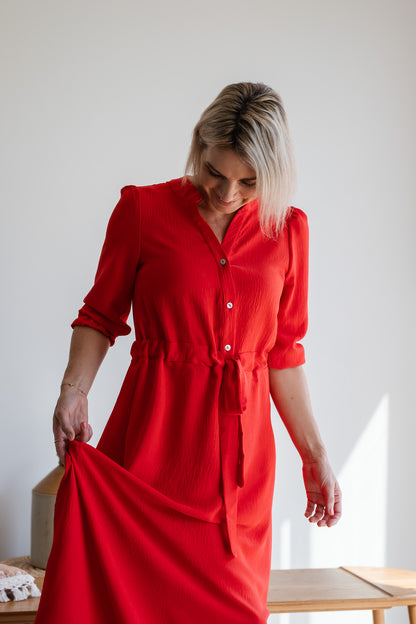 The Essence Dress - Red