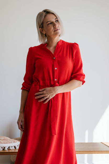The Essence Dress - Red