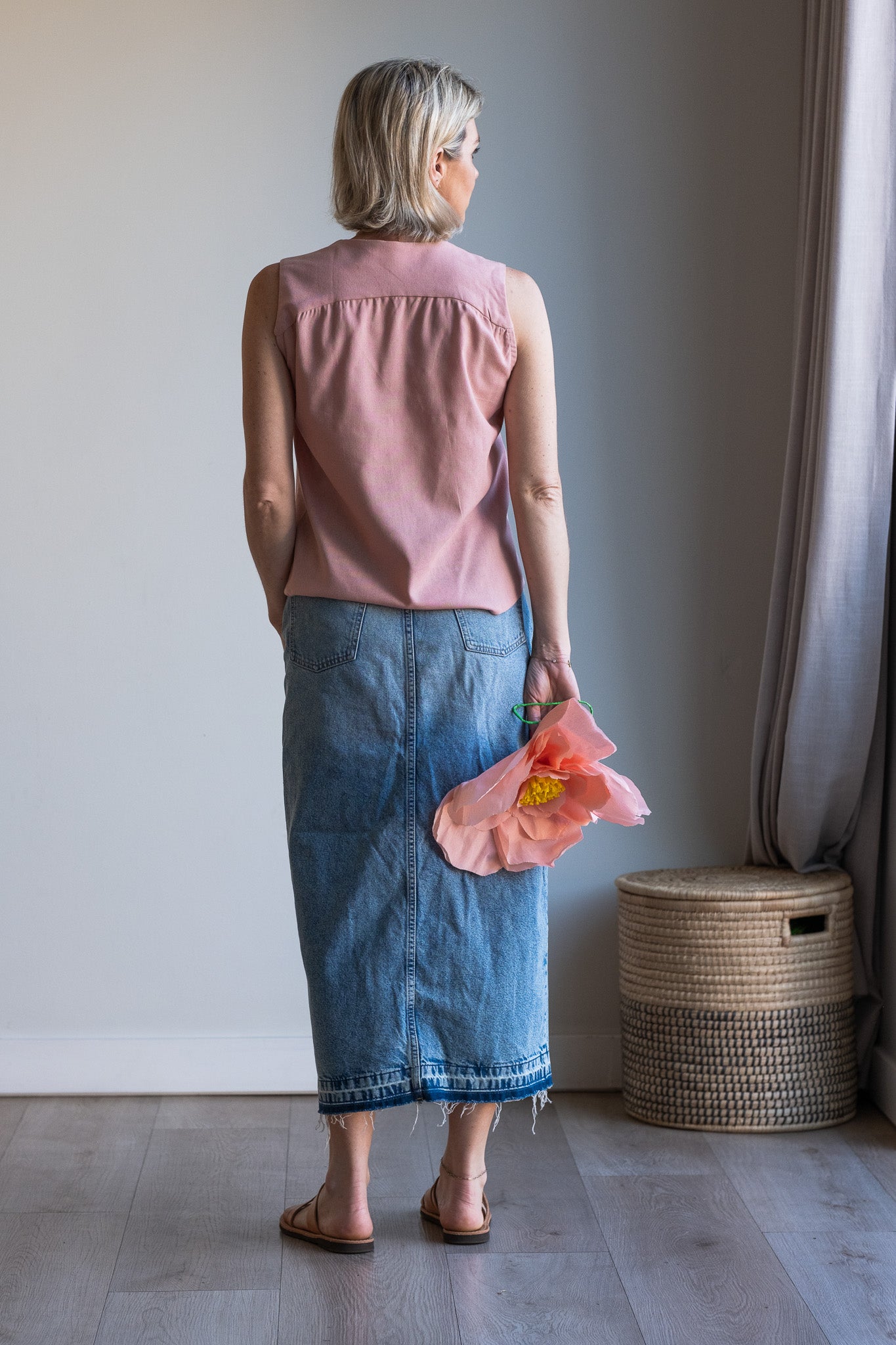 Joy Waistcoat - Blush