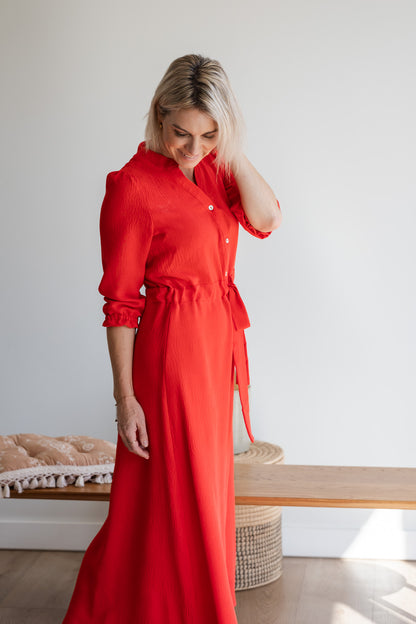 The Essence Dress - Red