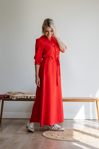 The Essence Dress - Red