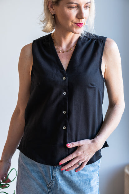 Joy Waistcoat - Black