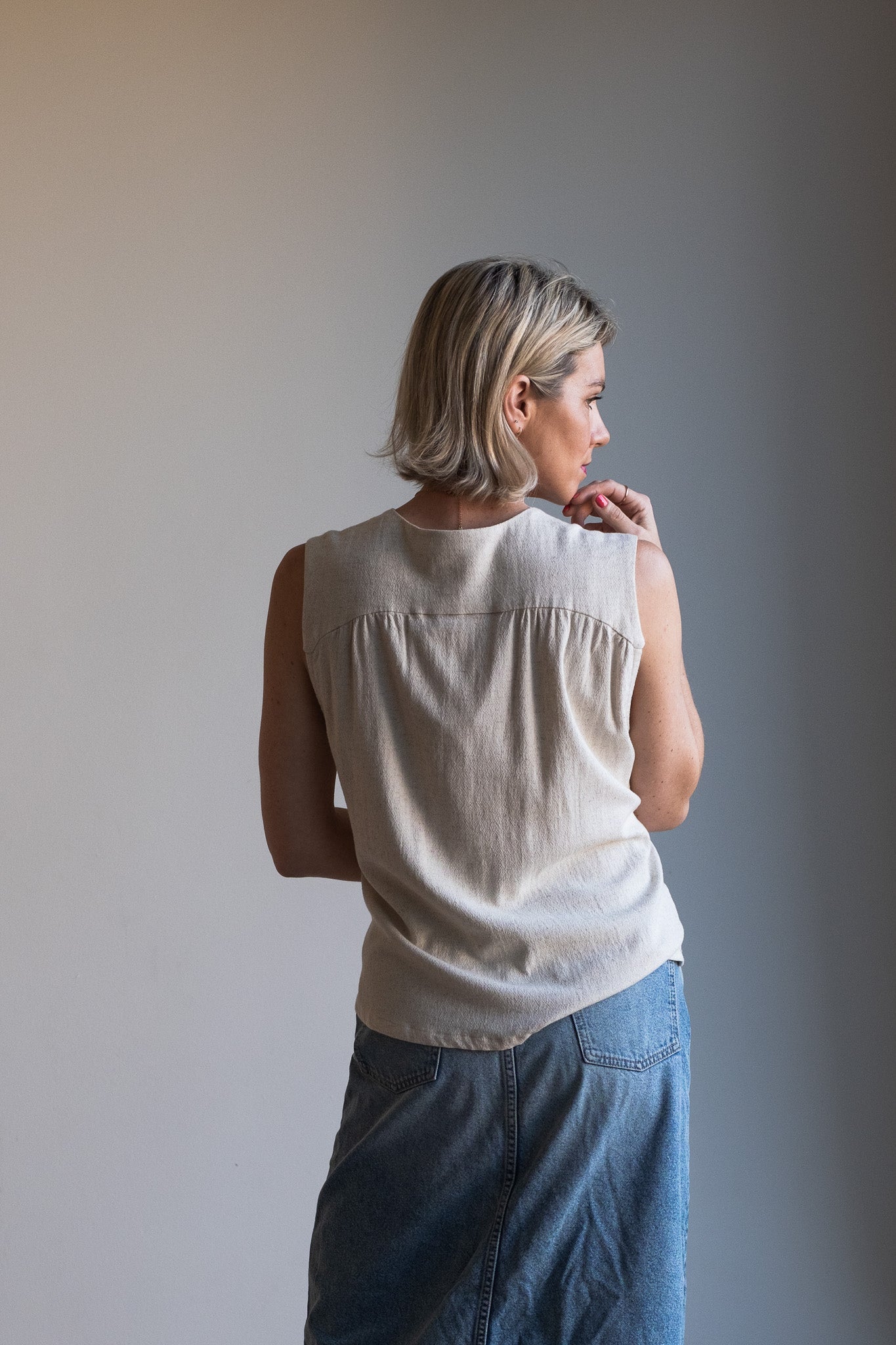 Joy Waistcoat - Natural