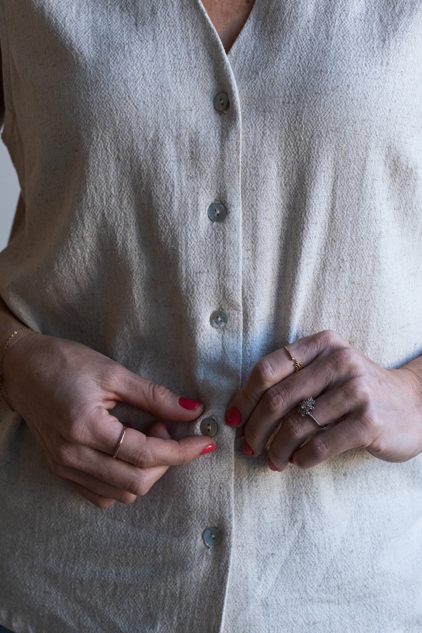 Joy Waistcoat - Natural