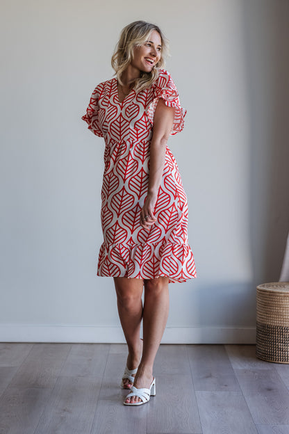 Sweet (Shorter) Life Dress - Orange