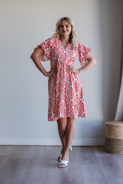 Sweet (Shorter) Life Dress - Orange