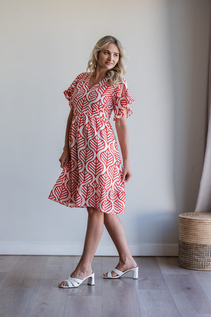 Sweet (Shorter) Life Dress - Orange