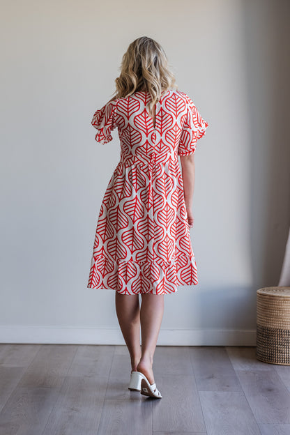 Sweet (Shorter) Life Dress - Orange