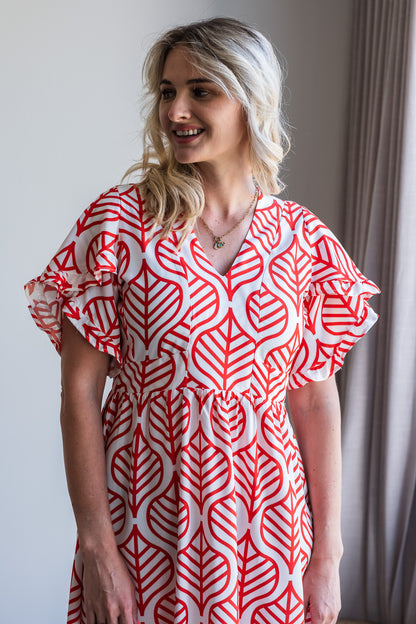 Sweet (Shorter) Life Dress - Orange