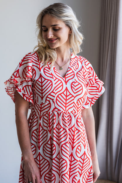 Sweet (Shorter) Life Dress - Orange