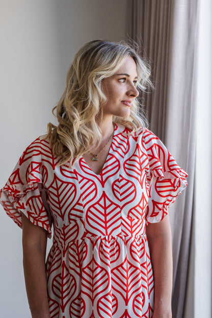 Sweet (Shorter) Life Dress - Orange