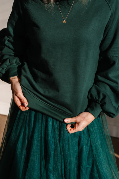 Fearlessly Fun Sweat - Bottle Green