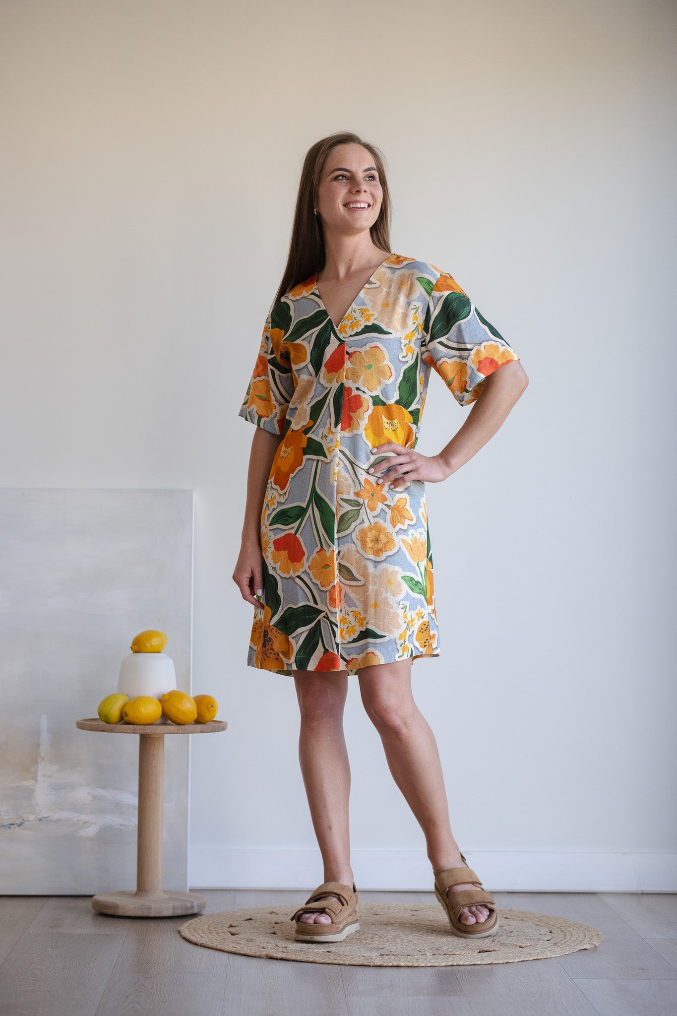 Sunshine Dress - Orange