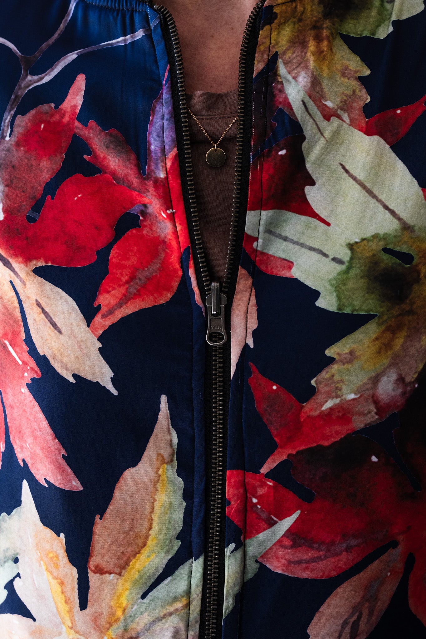 Sjiek Reversible Bomber Jacket - Green Bouclé