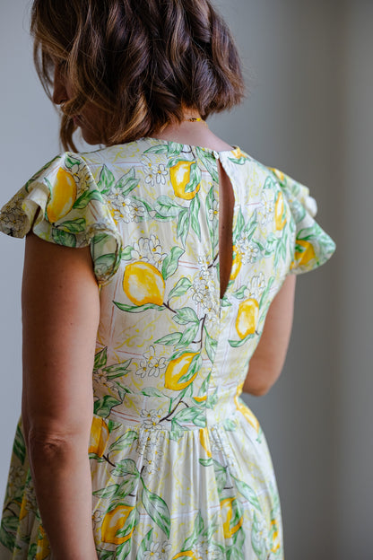 Joyful Dress - Lemons