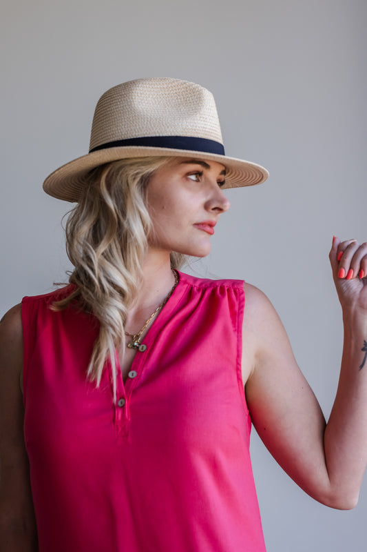 Surrender Shirt Dress - Coral Red Linen
