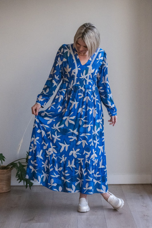 Elna Santorini print Dress