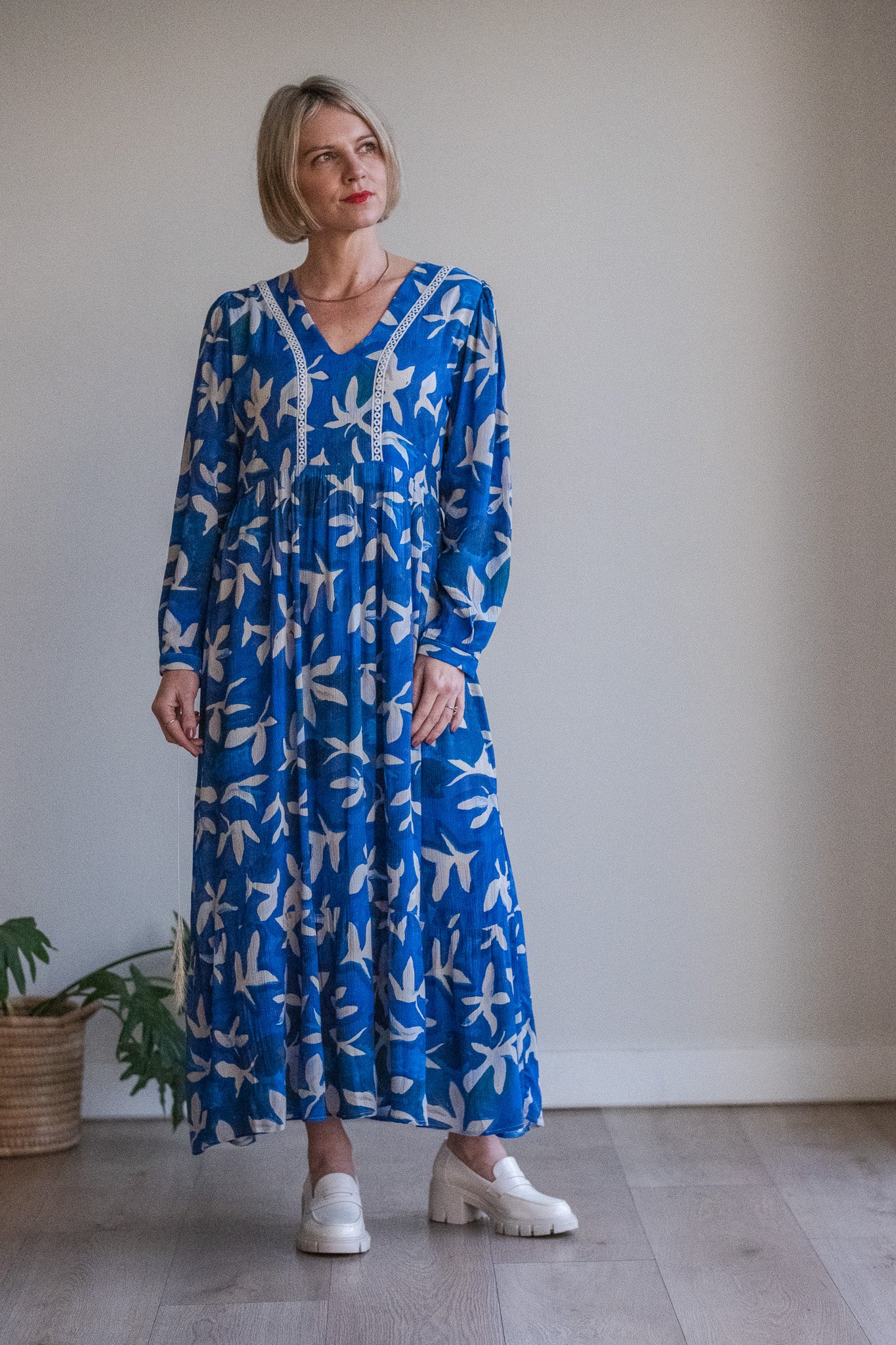 Elna Santorini print Dress