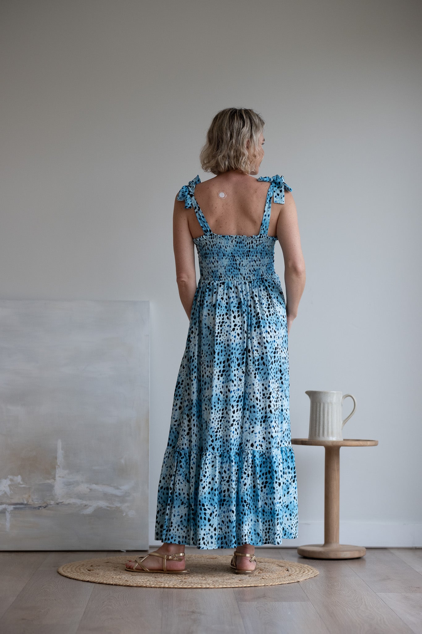 Flow Maxi Dress - Blue