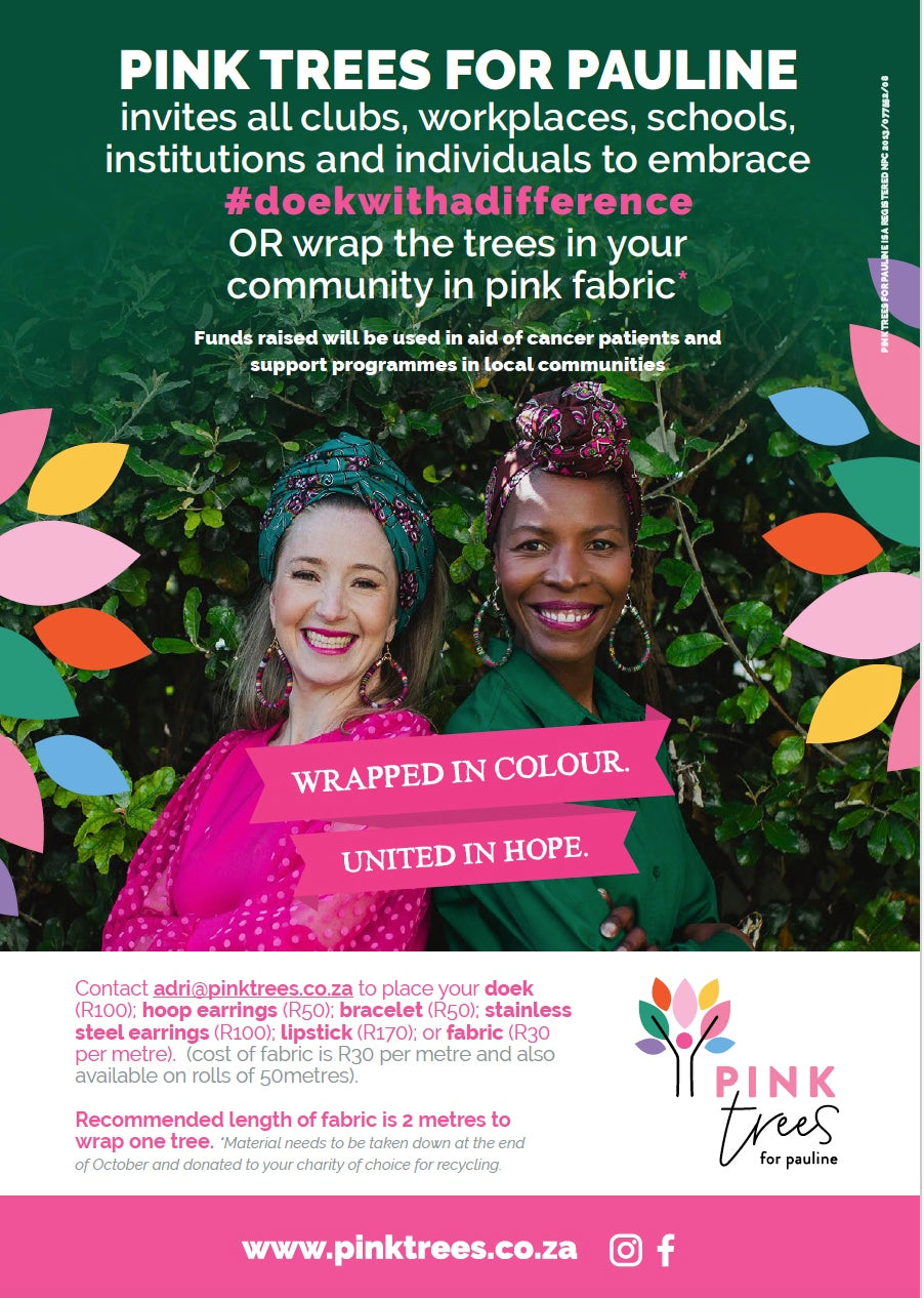 Pink Trees for Pauline - Doek with a difference