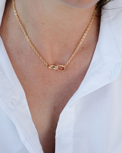 Infinity Link Chain Necklace