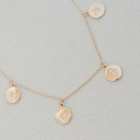 Northen Star Charm Necklace