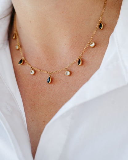Multi Crystal Necklace