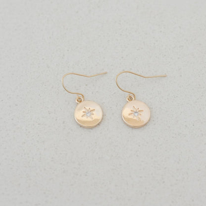 Northen Star Disc Earrings