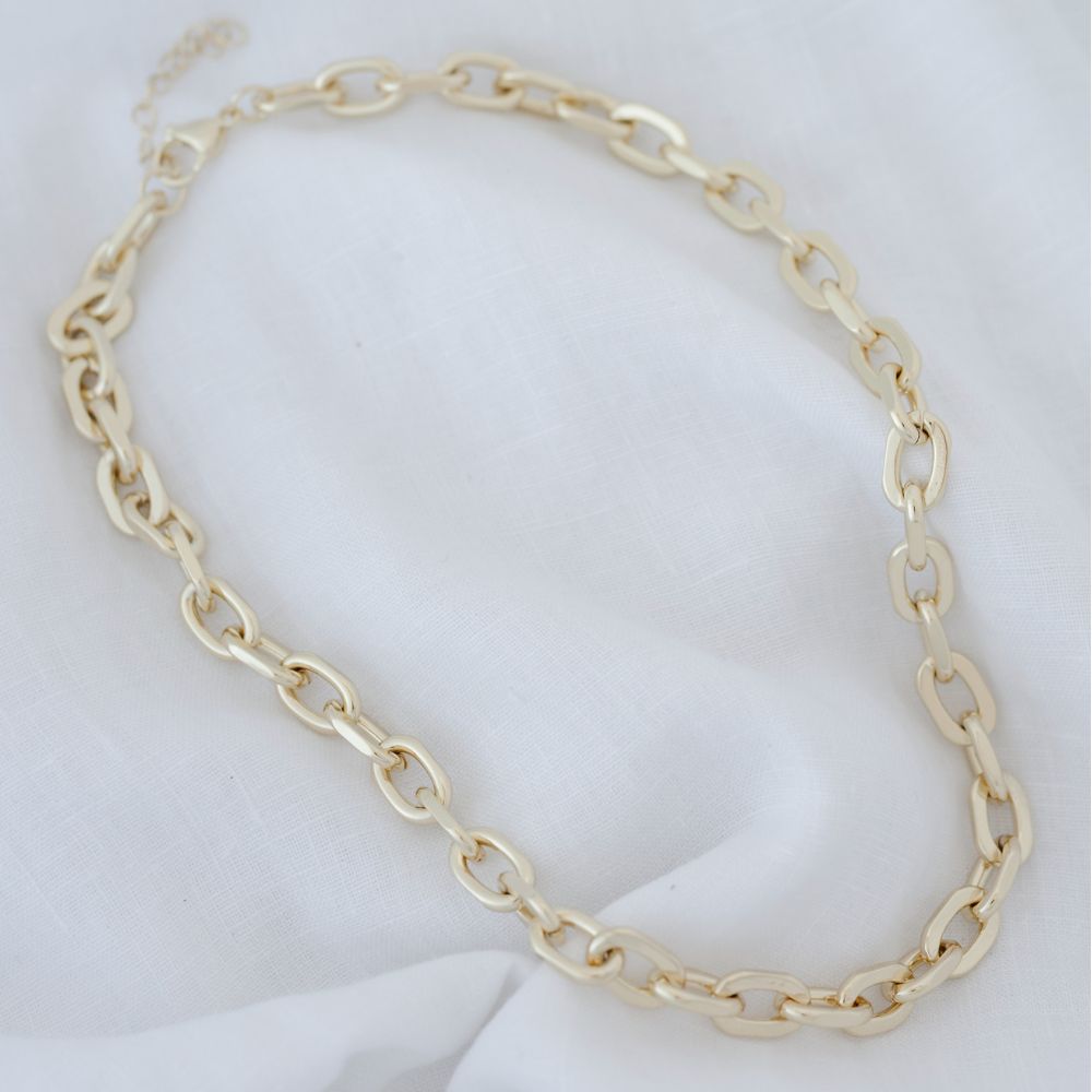 Oval Chunky Necklace