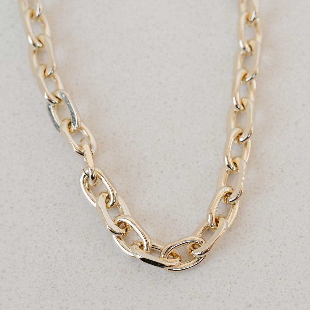 Oval Chunky Necklace