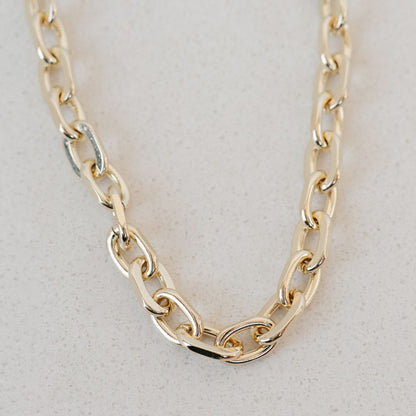 Oval Chunky Necklace