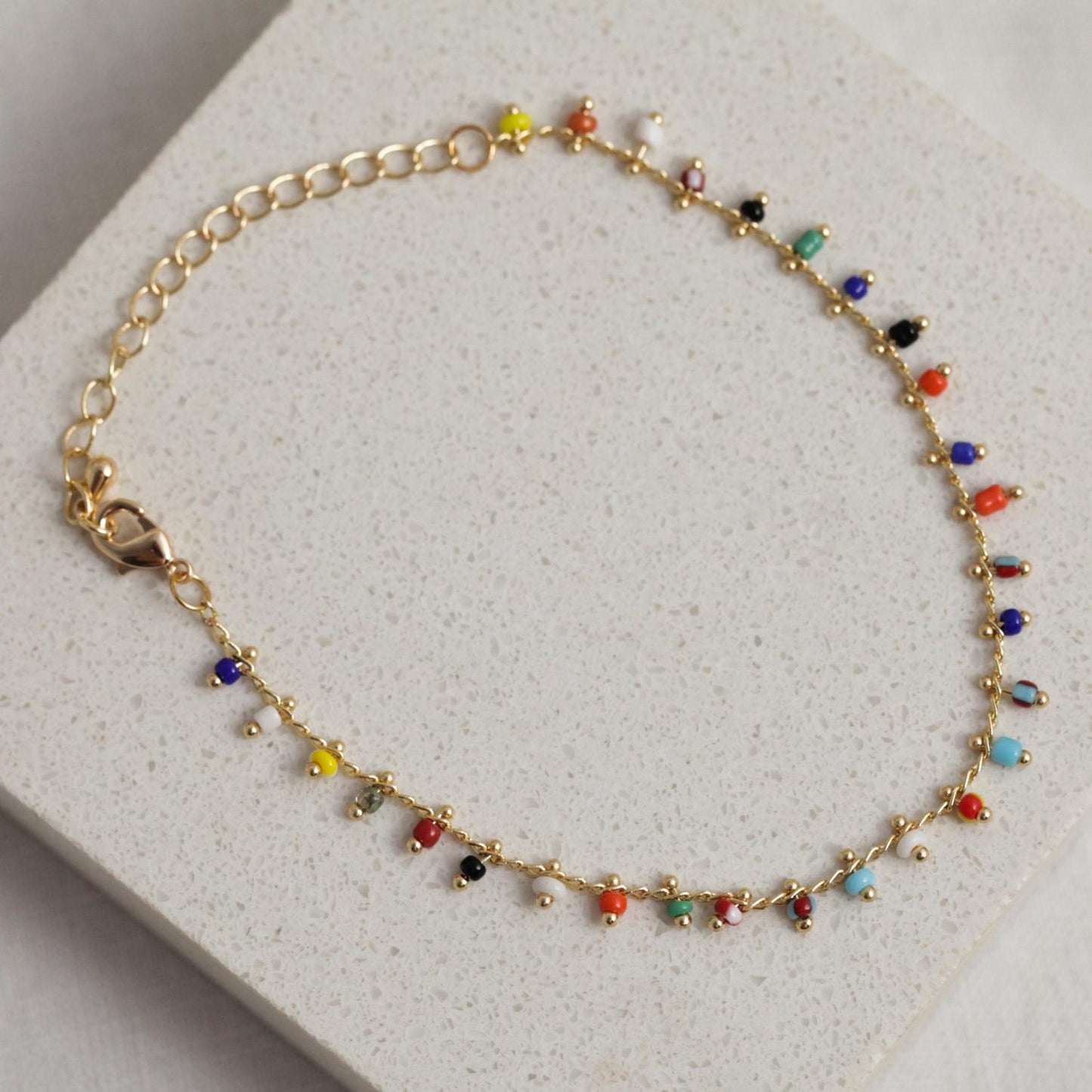 Multi Colour Bead Bracelet